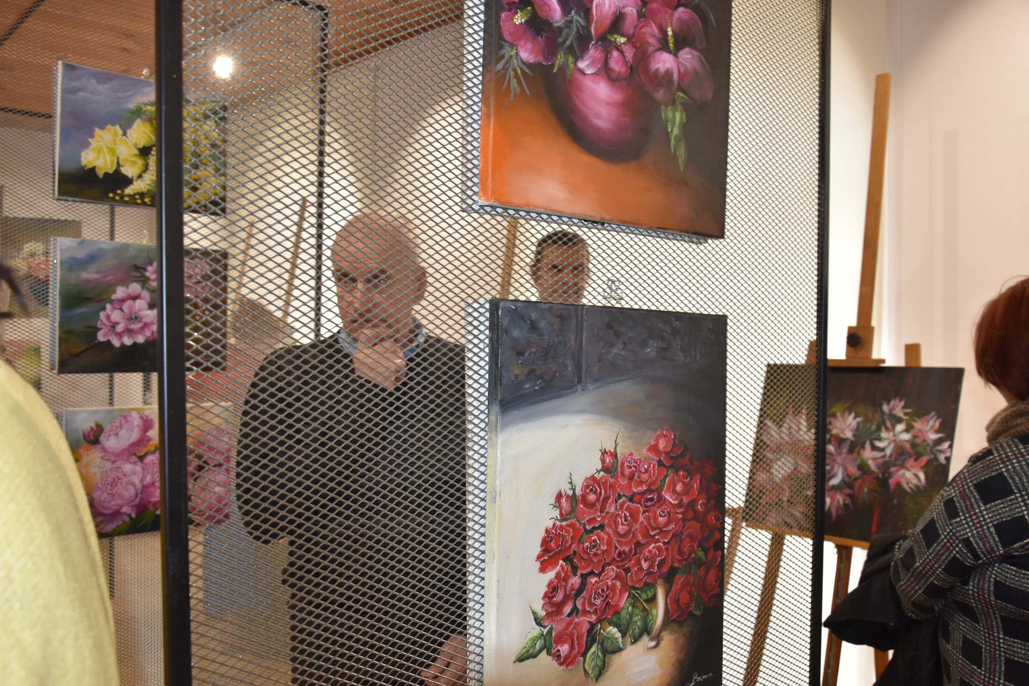 Malwy, róże, fiołki... - Wernisaż wystawy Barbary Harasim